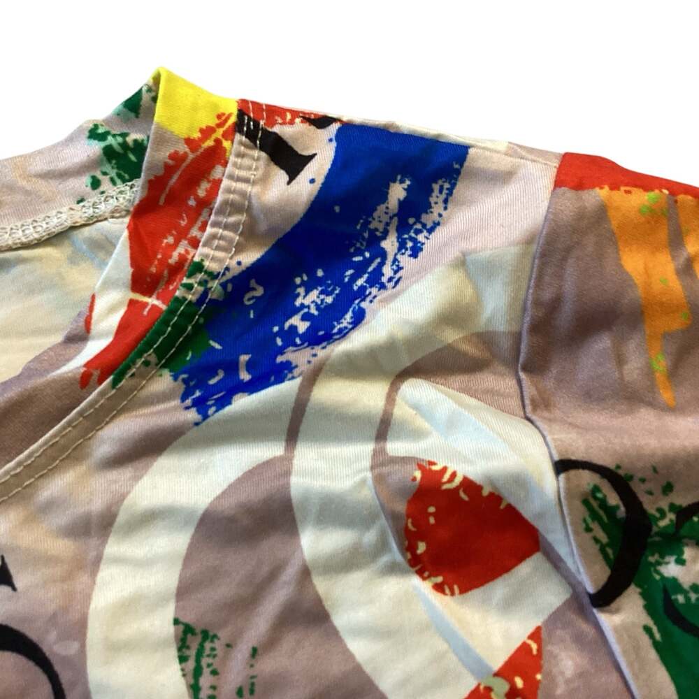 Colorful Cropped Mickey Tee - Picture 3 of 5